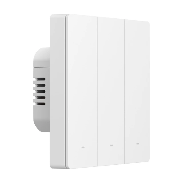 Розумний сенсорний вимикач Sonoff ZBM5-3C-86W 3-канальний Zigbee (ZBM5-3C-86W)
