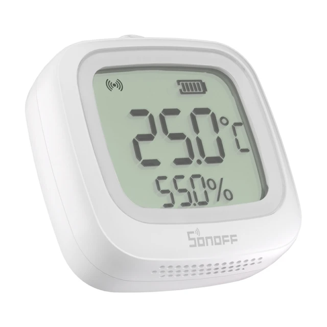 Датчик температури та вологості Sonoff SNZB-02WD ZigBee LCD (SNZB-02WD)