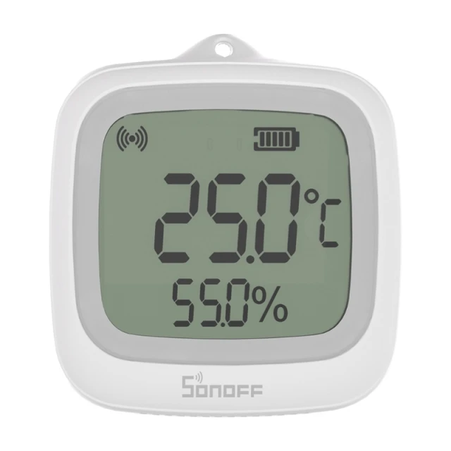 Датчик температури та вологості Sonoff SNZB-02WD ZigBee LCD (SNZB-02WD)