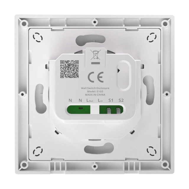 Корпус настенного выключателя Sonoff E1GS (с N) (E1GS)