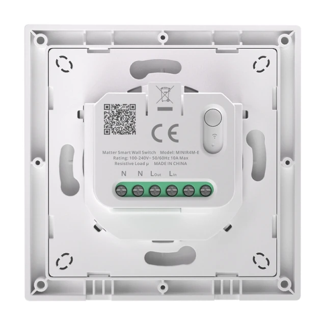 Розумний настінний вимикач Sonoff MINIR4M-E Matter (MINIR4M-E)