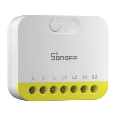 Двоканальний міні перемикач без N Sonoff MINI-ZB2GS-L ZigBee (MINI-ZB2GS-L)