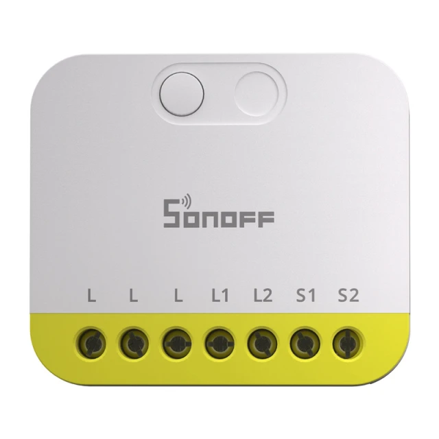 Двоканальний міні перемикач без N Sonoff MINI-ZB2GS-L ZigBee (MINI-ZB2GS-L)