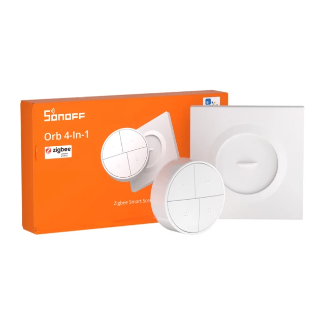 Розумна бездротова кнопка ZigBee Sonoff SNZB-01M (SNZB-01M)