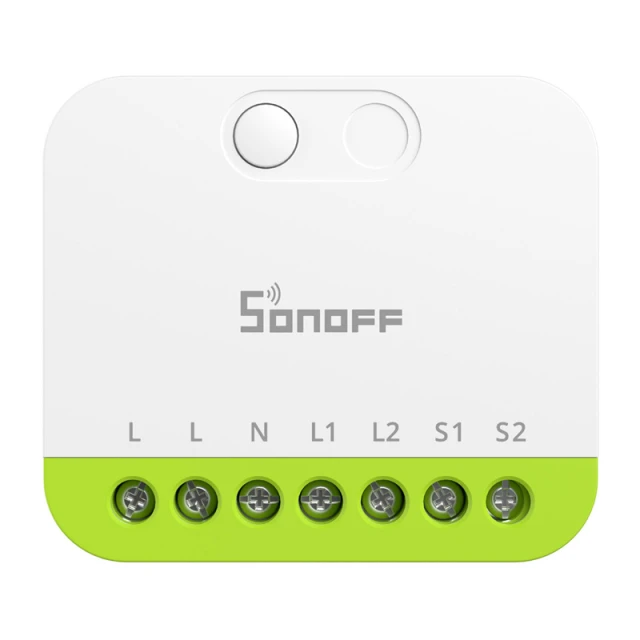 Двоканальний міні перемикач Sonoff MINI-ZB2GS ZigBee (MINI-ZB2GS)