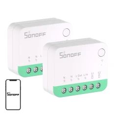 Розумний перемикач SONOFF MINIR4M Extreme Matter 2 шт