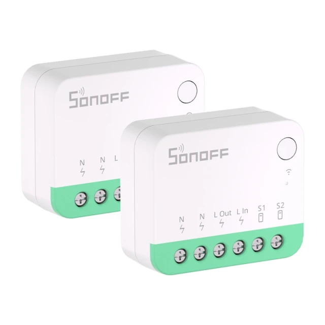 Розумний перемикач SONOFF MINIR4M Extreme Matter 2 шт