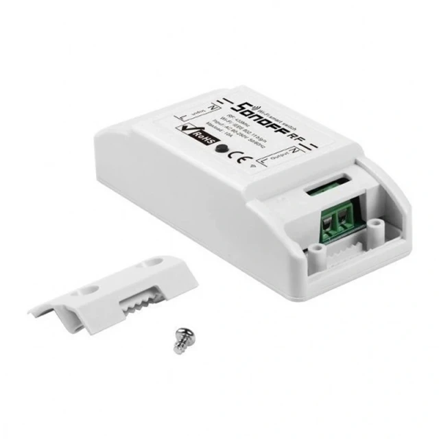 Перемикач Sonoff RFR2 Wi-Fi RF 433MHz White (M0802010002)