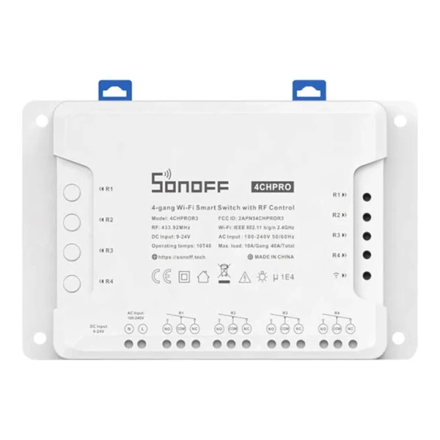 Умный переключатель Sonoff 4CHPROR3 (M0802010004)