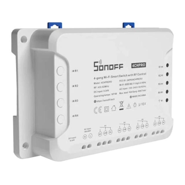 Умный переключатель Sonoff 4CHPROR3 (M0802010004)