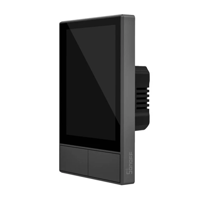 Розумна панель керування WiFi Sonoff NSPanel-US Black 120mm (NSPanel-US)