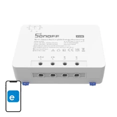Розумний перемикач Wi-Fi Sonoff POWR3 з функцією вимірювання струму (POWR3)