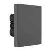 Розумний 1-канальний Wi-Fi настінний вимикач Sonoff M5-1C-80 Black (6920075777062)
