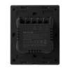 Розумний 1-канальний Wi-Fi настінний вимикач Sonoff M5-1C-80 Black (6920075777062)