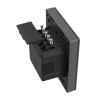 Розумний 2-канальний Wi-Fi настінний вимикач Sonoff M5-2C-80 Black (6920075777079)