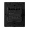 Розумний 3-канальний Wi-Fi настінний вимикач Sonoff M5-3C-80 Black (6920075777086)