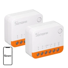 Розумний перемикач SONOFF MINIR4 Extreme 2 шт