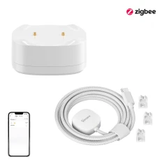 Комплект датчик затоплення ZigBee Sonoff SNZB-05P + Кабель WLDC200 (SNZB-05PC)