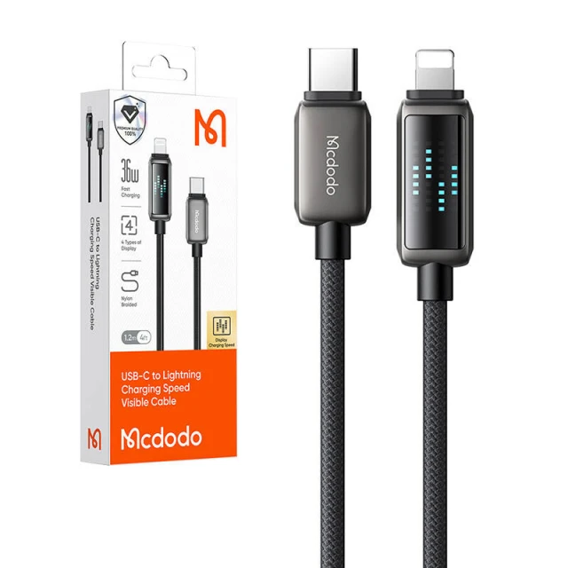 Кабель Mcdodo CA-2630 USB-C to Lightning 1.2m 36W