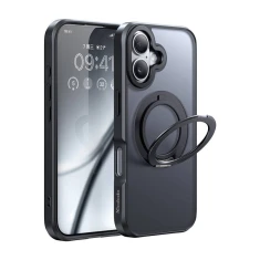Чохол Mcdodo PC-4930 MagSafe для iPhone 16 зі стійкою Black (6921002649308)