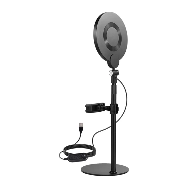 Набір селфі для телефону з круглою LED лампою Neewer R06 18см (6921268812904)