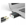 Зовнішня звукова карта Vention USB (6922794734579)