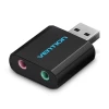 Зовнішня звукова карта Vention USB (6922794734579)