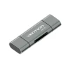 Кардридер Vention USB 3.0 USB-C SD/microSD Grey (6922794736429)