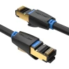Кабель мережевий Vention IKABF Cat.8 1 м Black (6922794742819)