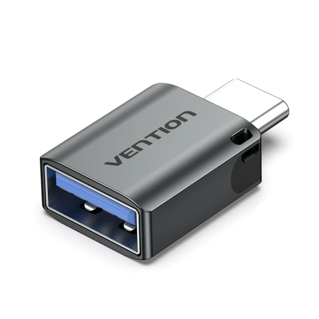 Адаптер Vention OTG USB 3.0 USB-C to USB-A Gray (6922794749115)