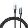 Кабель Vention USB-C to USB-C USB 4.0 5A 40Gbps в оплетенні 1 м (6922794769069)