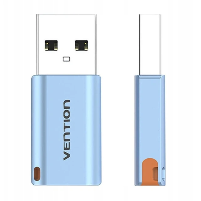 Адаптер Vention USB 3.1 USB-A to USB-C зі шнурком (6922794779969)