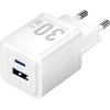 Сетевое зарядное устройство Vention 1x USB-A 1x USB-C GaN 30 Вт White (6922794782211)