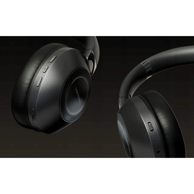 Навушники Vention SoundMate бездротові Bluetooth 5.3 Black (6922794782631)
