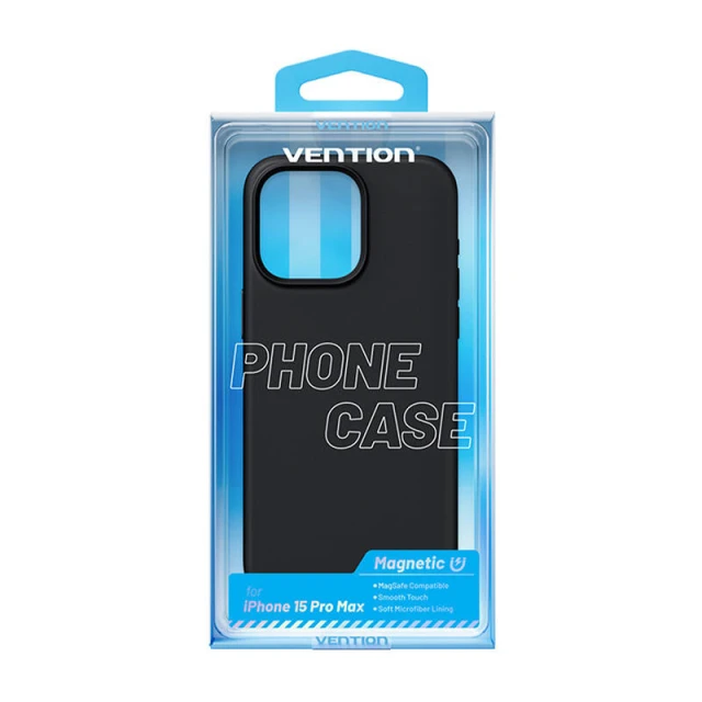 Чохол Vention KUFB0-40 iPhone 15 Pro Max MagSafe Black (6922794787346)