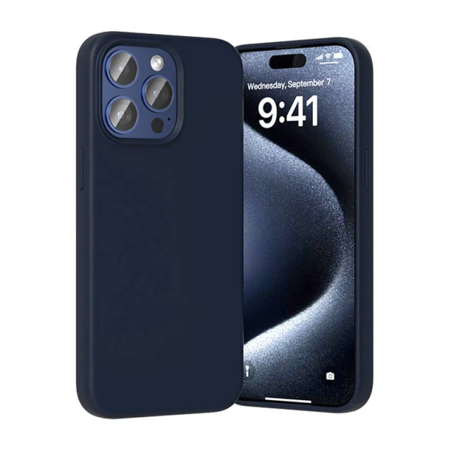 Чехол Vention KUFL0-30 для iPhone 15 Pro Blue (6922794787452)