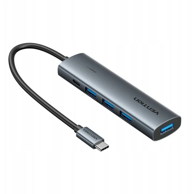 Hub Vention 5в1 USB-C 3.0 0.15 м (6922794788565)