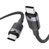 Кабель Vention USB-C — USB-C 2.0 PD 3.1 5A 240 Вт 1 м Black (6922794789517)