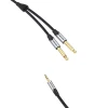 Кабель аудіо Vention mini jack 3.5mm на 2x jack 6.35mm 8m (BARHK)