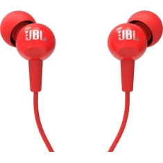 Дротові навушники JBL C100Si Jack 3.5mm Red (6925281915444)