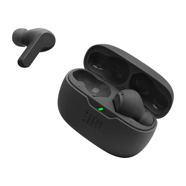 Навушники JBL Wave Beam TWS Bluetooth 5.2 IP54 IPX2 Black (JBLWBEAMBLK)