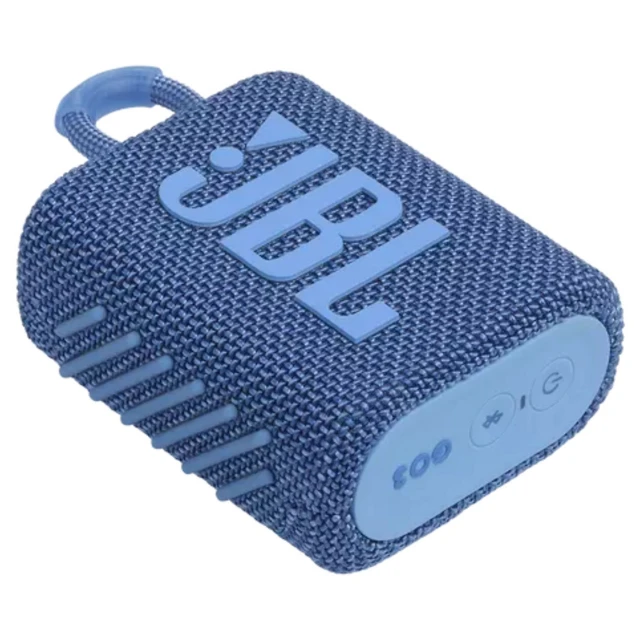 Беспроводная колонка JBL GO 3 ECO Blue (6925281968754)