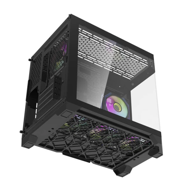 Корпус компьютера Darkflash FT418 Black + 6 вентиляторов ARGB (FT418)