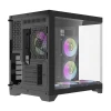 Корпус компьютера Darkflash FT418 Black + 6 вентиляторов ARGB (FT418)