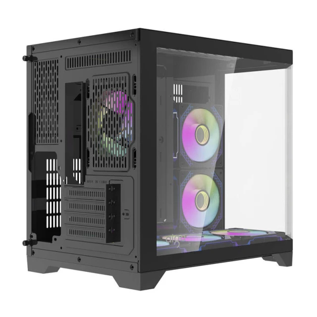 Корпус компьютера Darkflash FT418 Black + 6 вентиляторов ARGB (FT418)