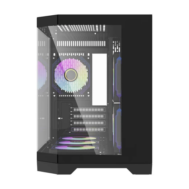 Корпус компьютера Darkflash FT418 Black + 6 вентиляторов ARGB (FT418)