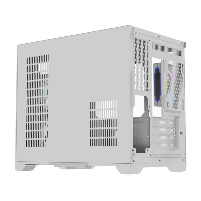 Computer Case Darkflash FT418 White with 6 ARGB Fans (6926170048342)