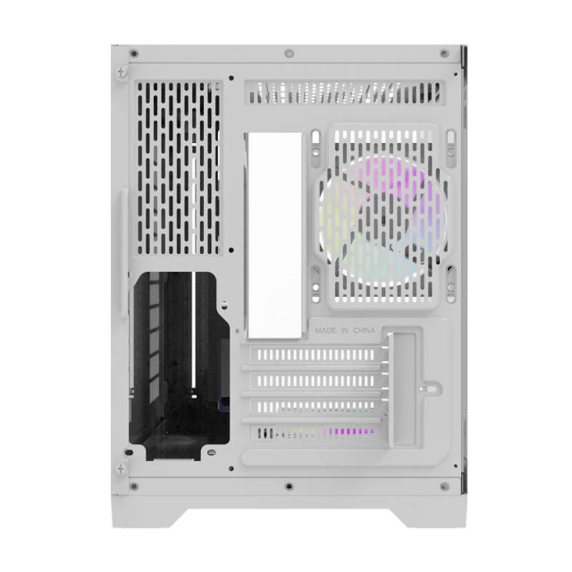 Computer Case Darkflash FT418 White with 6 ARGB Fans (6926170048342)