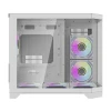 Computer Case Darkflash FT418 White with 6 ARGB Fans (6926170048342)