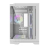 Computer Case Darkflash FT418 White with 6 ARGB Fans (6926170048342)